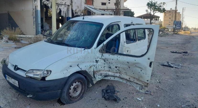 تصعيد إسرائيلي في الجنوب: إصابة عائلة باستهداف سيارة مدنية قرب النميرية وغارات على النبطية والغازية