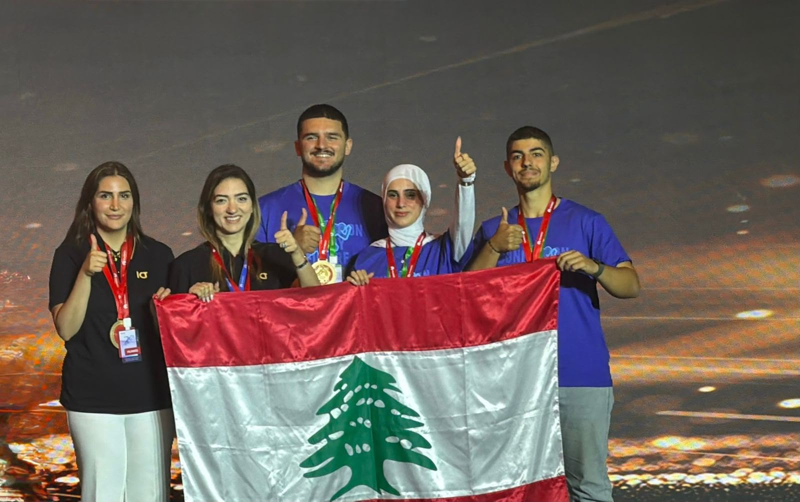 بقيادة جامعة الروح القدس – الكسليك: لبنان يفوز بالجائزة الكبرى للشرق الأوسط ويحلّ ثانيًا عالميًا في مسابقة هواوي