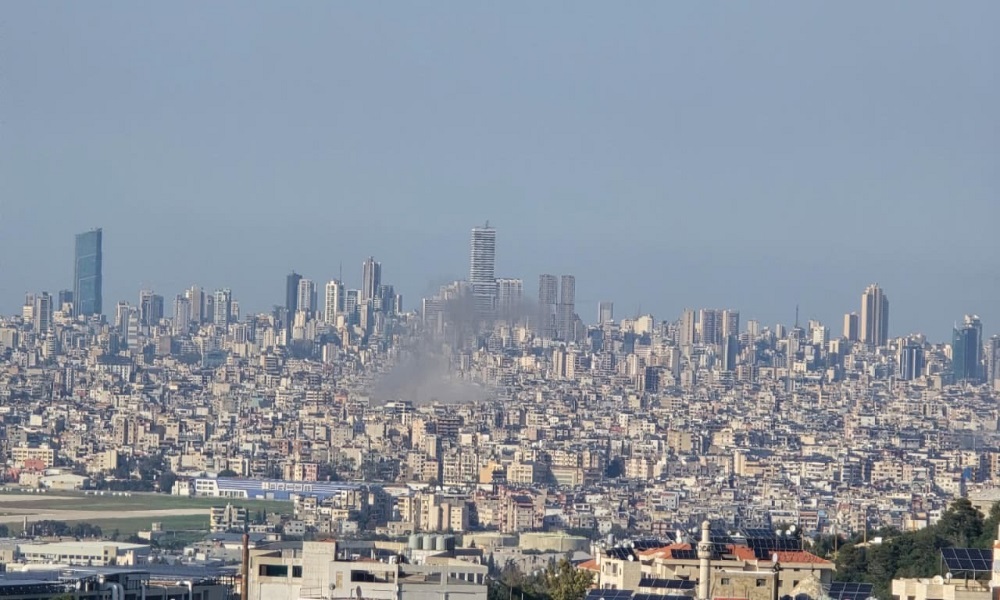 غارات على الضاحية الجنوبية لبيروت