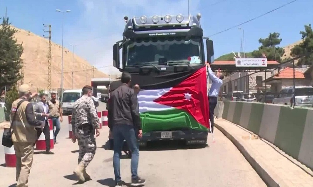 قافلة جديدة من المساعدات الأردنية إلى لبنان