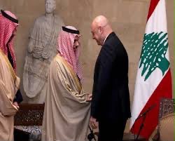 الرئيس ‏عون بحث مع بن فرحان مسار المفاوضات في واشنطن