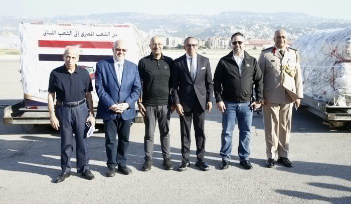 مساعدات مصريّة لحالات الطوارئ وصلت إلى لبنان