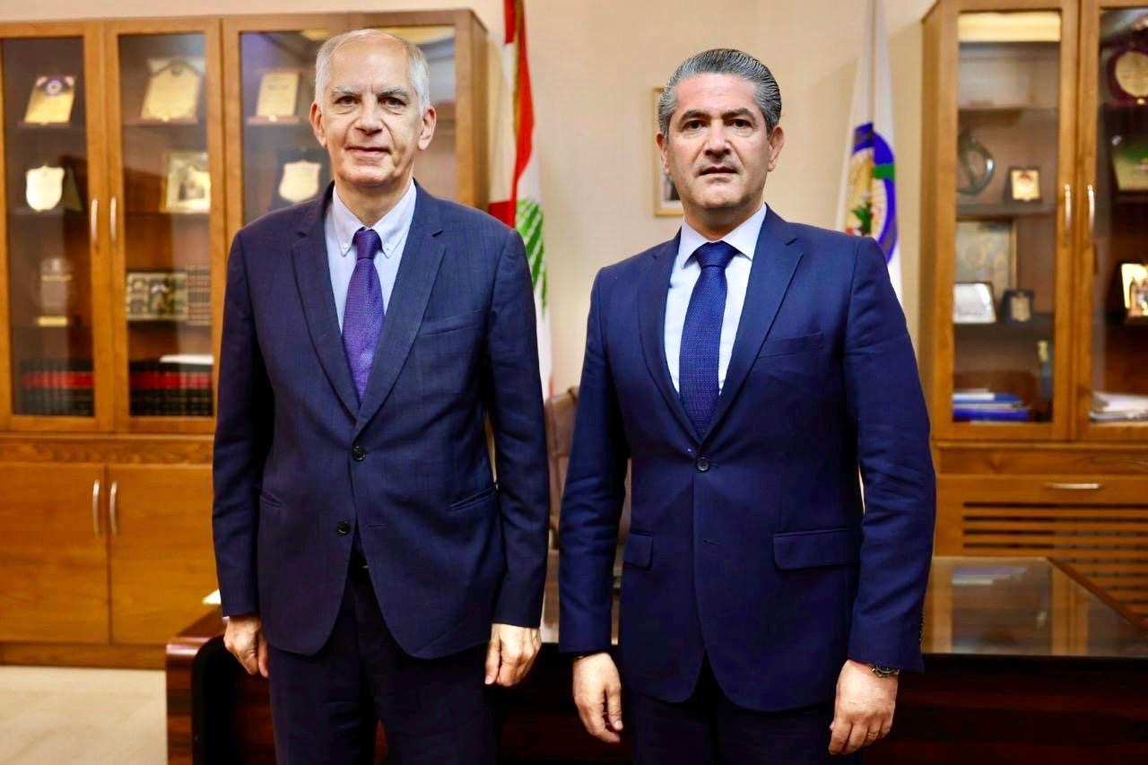 أبو جوده وماغرو يبحثان دعم المشاريع التنموية في البقاع