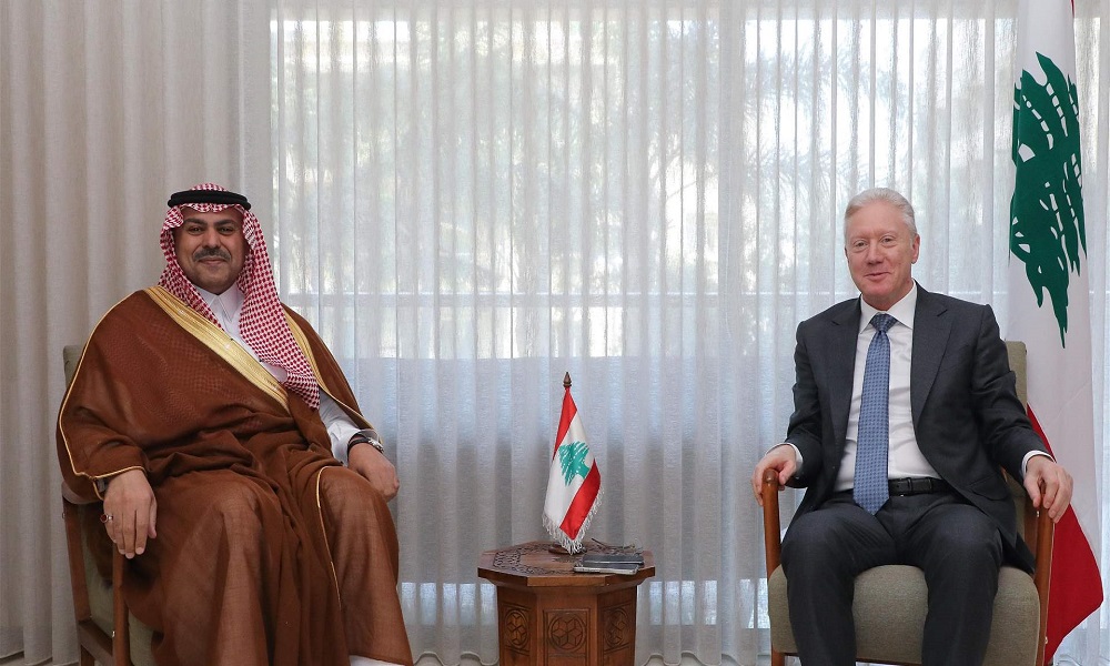 رجي التقى السفير السعودي الجديد