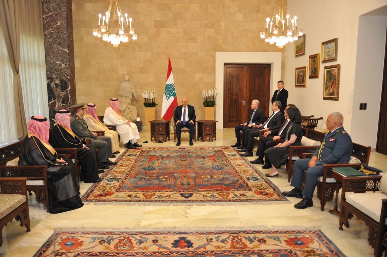 الرئيس عون استقبل صباح اليوم السفير السعودي في لبنان
