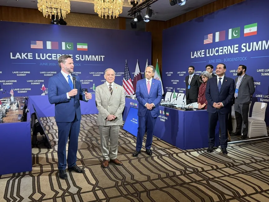 انتهاء الجولة الأولى من مفاوضات سويسرا بين واشنطن وطهران وتركيز على لبنان وهرمز والملف النووي