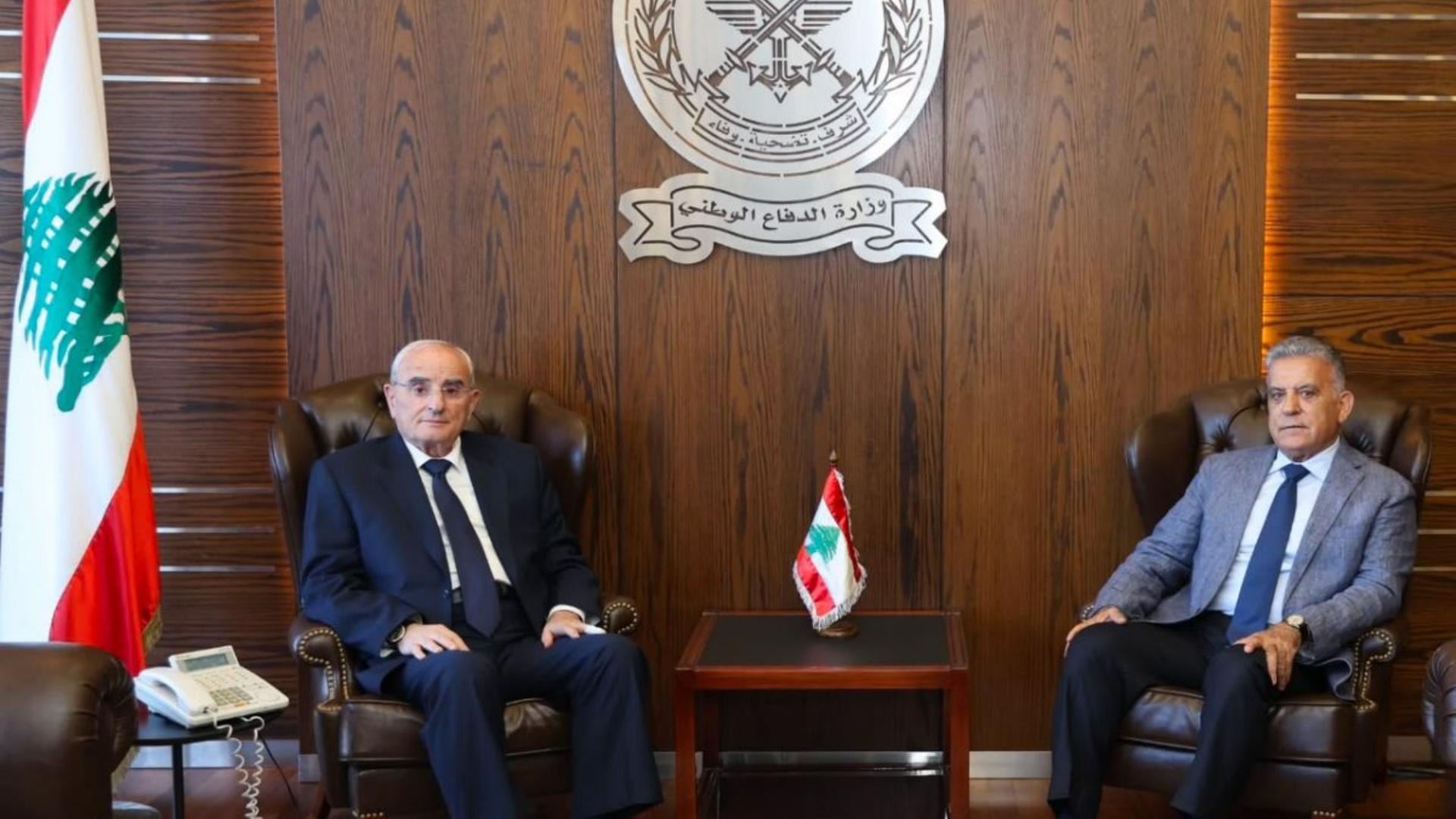 وزير الدفاع استقبل السفير الإسباني الجديد واللواء إبراهيم