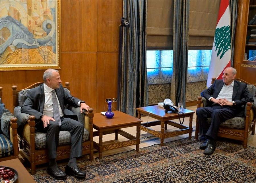 باسيل في عين التينة