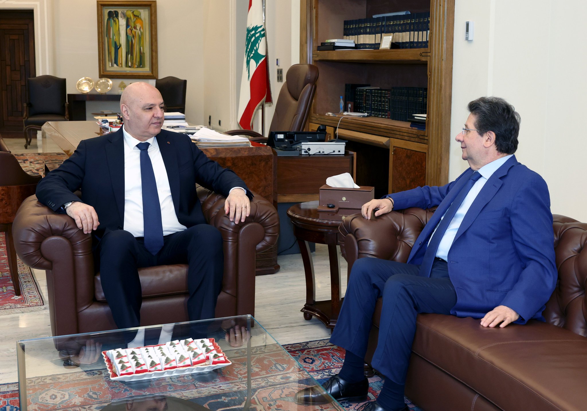 *كنعان بعد لقائه الرئيس عون: دعم لمسار التفاوض في واشنطن وتشديد على الوحدة الوطنية وحصرية السلاح*