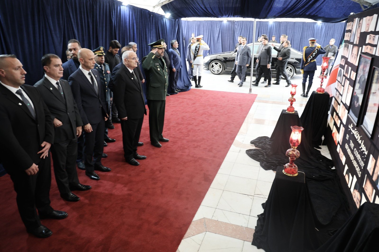 منسى شارك في مراسم وداع خامنئي في طهران