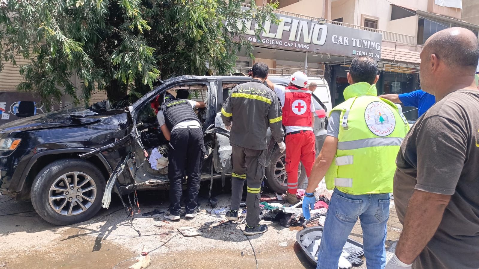 غارة إسرائيلية على النبطية الفوقا
