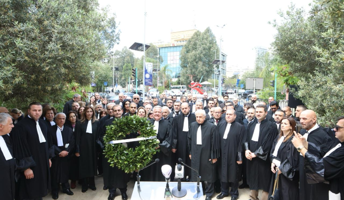 نقابة المحامين أحيّت في بيروت الذكرى الخمسين لإندلاع الحرب في لبنان