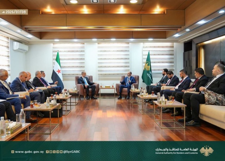 رسامني زار دمشق وبحث  سبل تطوير التعاون في المنافذ الحدودية وتعزيز حركة الترانزيت