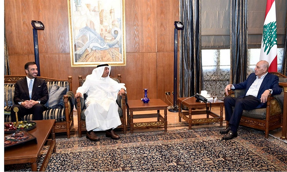 برّي بحث مع سفير الكويت في الأوضاع
