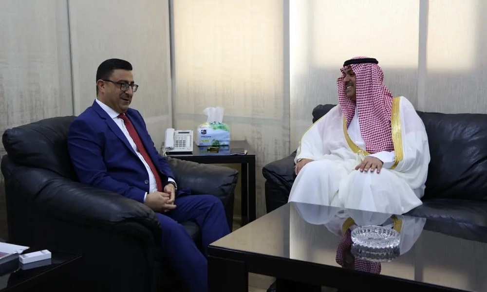 النائب العام التمييزي بحث مع سفير السعودية في تعزيز التعاون القضائي