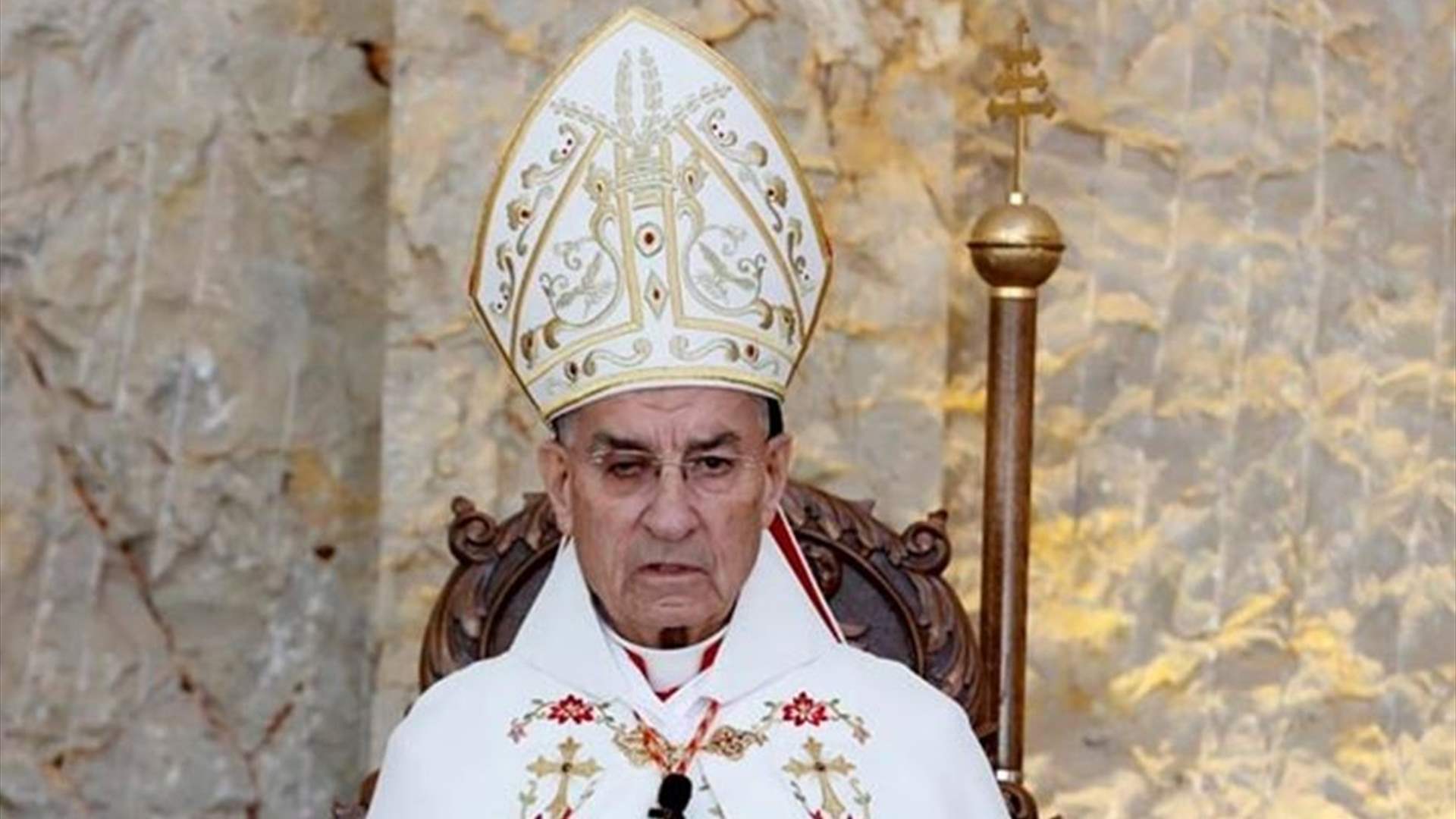 الراعي: لبنان مدعو إلى اختيار طريق الدولة لا الدويلة والحوار لا السلاح