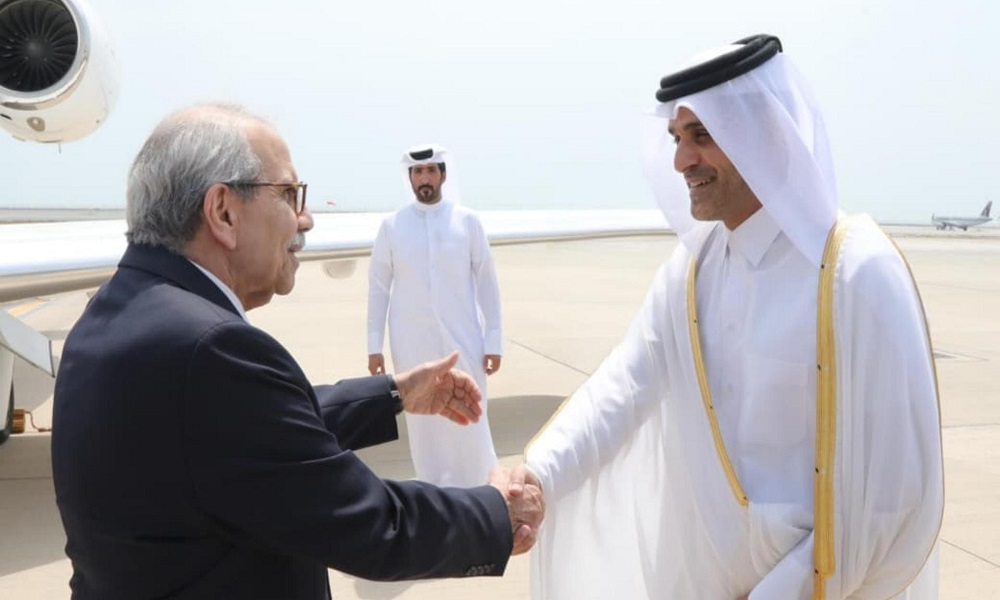سلام في قطر لتقديم واجب العزاء