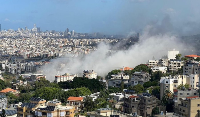 غارة إسرائيلية جديدة تستهدف منطقة الشويفات - العمروسية