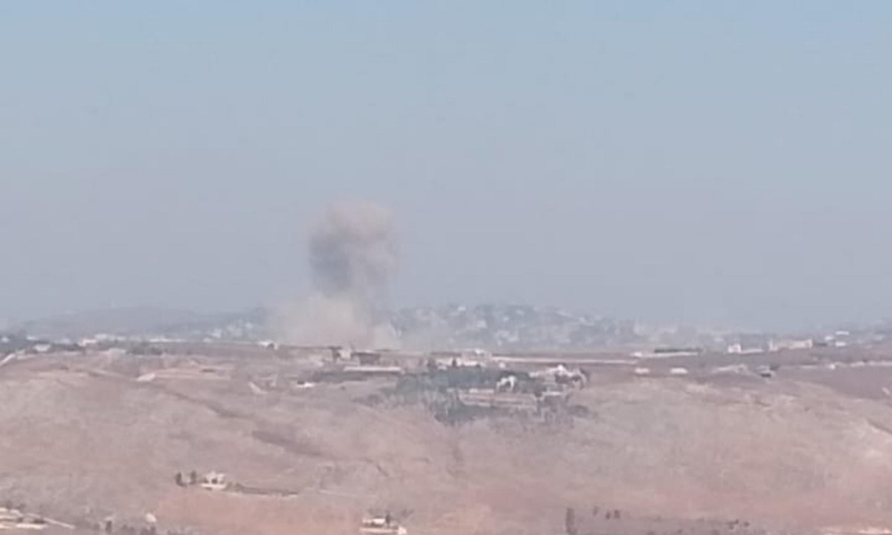 تفجير كبير في بلدة كفرتبنيت