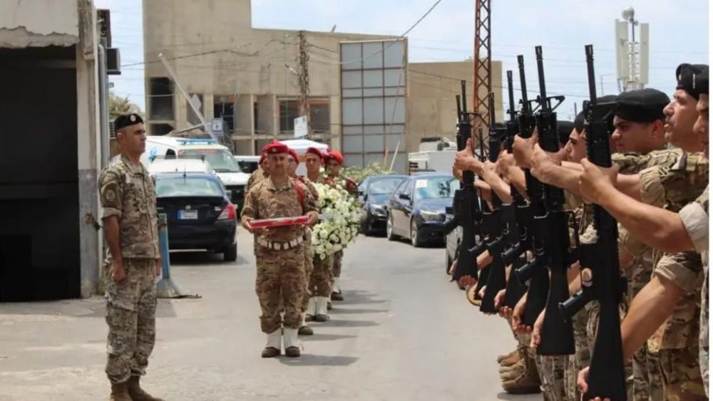 الجيش شيّع شهيده