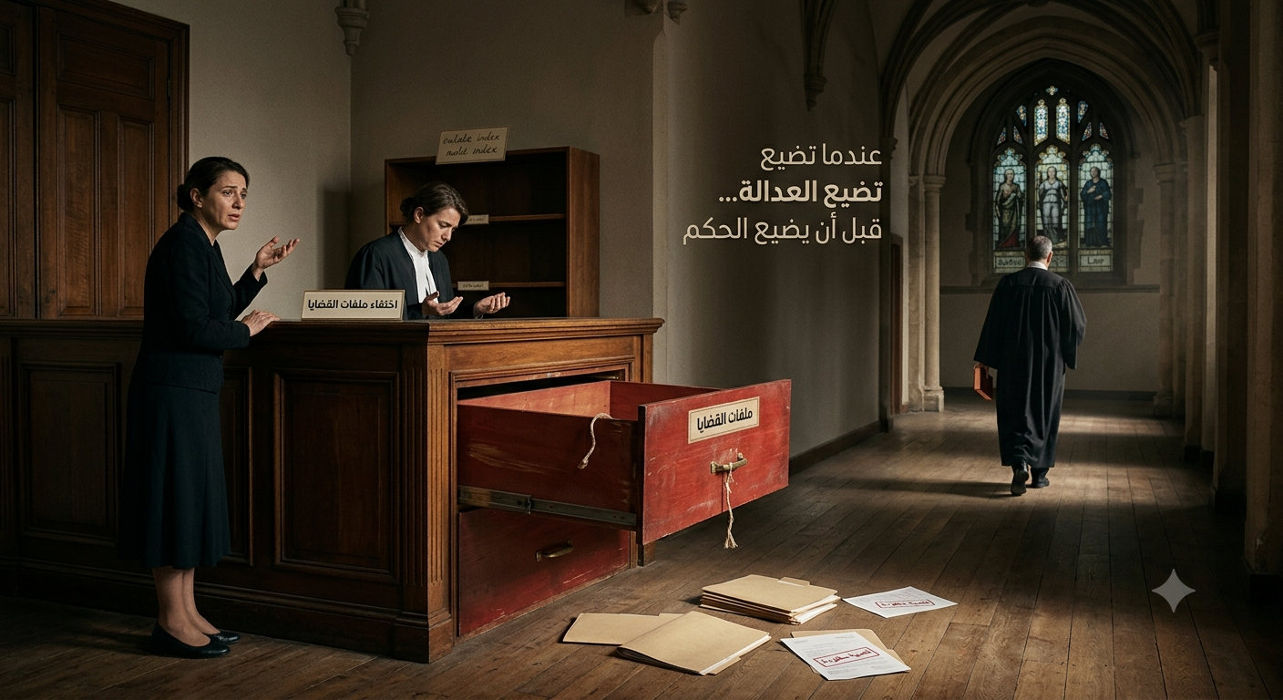 عندما تضيع العدالة… قبل أن يضيع الحكم