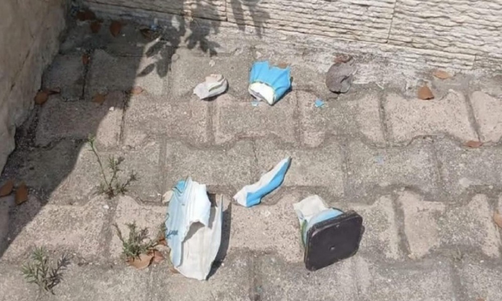 تحطيم تمثال للسيدة العذراء!