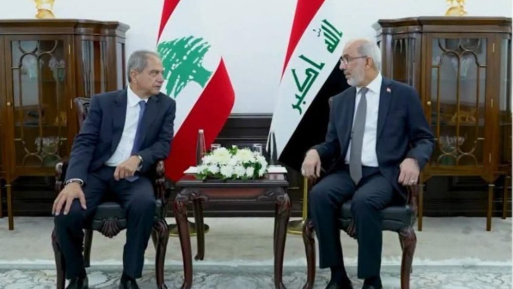 الصدي بحث ونظيره العراقي في تفعيل استخدام خط البصرة – طرابلس