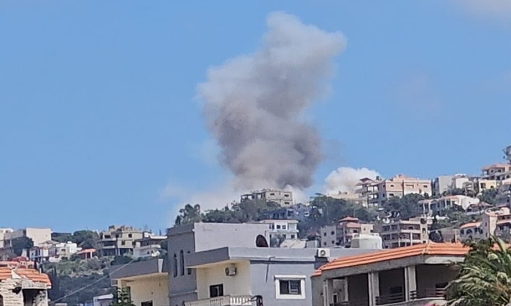 غارة إسرائيلية تستهدف شقة سكنية في النبطية الفوقا