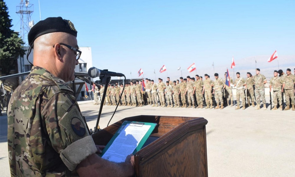 احتفال عسكري في وزارة الدفاع لمناسبة عيد الجيش