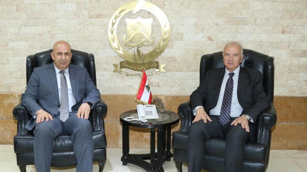 خريش وكرم يبحثان دعم الدفاع المدني وتعزيز جهوزيته