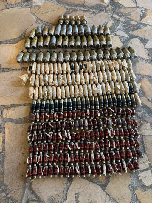 الجيش يضبط ذخائر حربية
