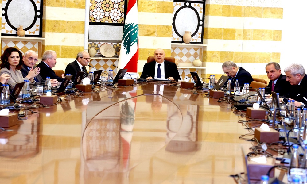 مجلس الوزراء ينعقد الجمعة في قصر بعبدا