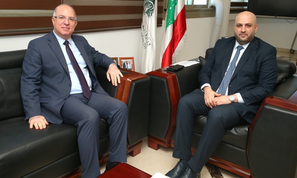 اجتماع بين ناصر الدين وحيدر لضمان استمرارية التغطيات الصحية