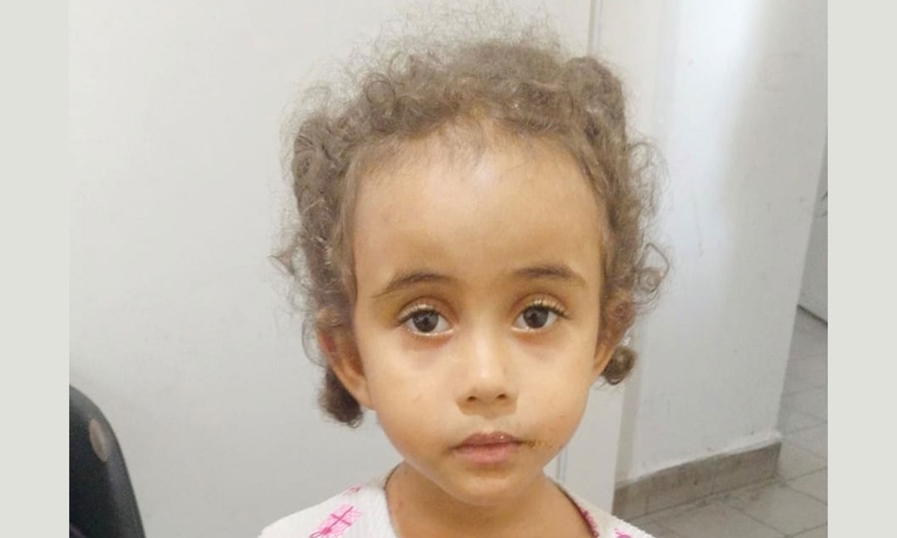 قوى الأمن تعمم صورة الطفلة أمل المعثور عليها في برج حمود