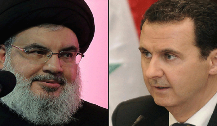 الأسد ينعى نصرالله