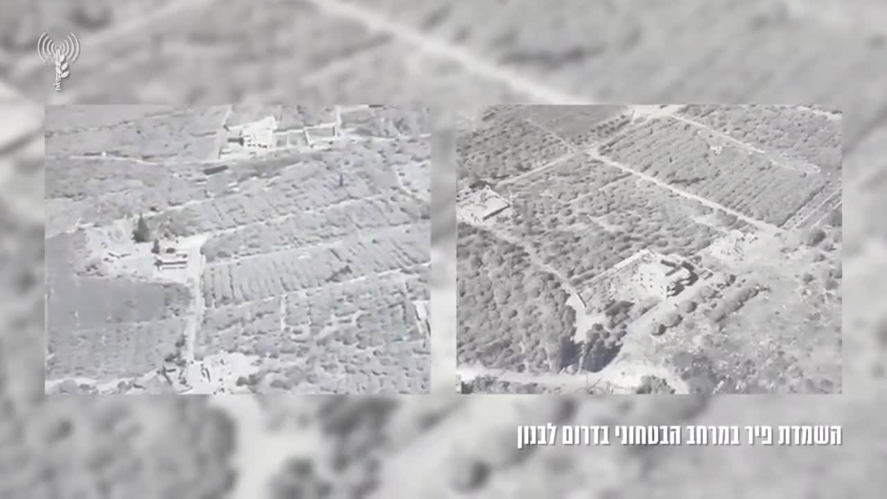 الجيش الإسرائيلي: دمرنا وسائل قتالية لـ”الحزب” جنوبًا