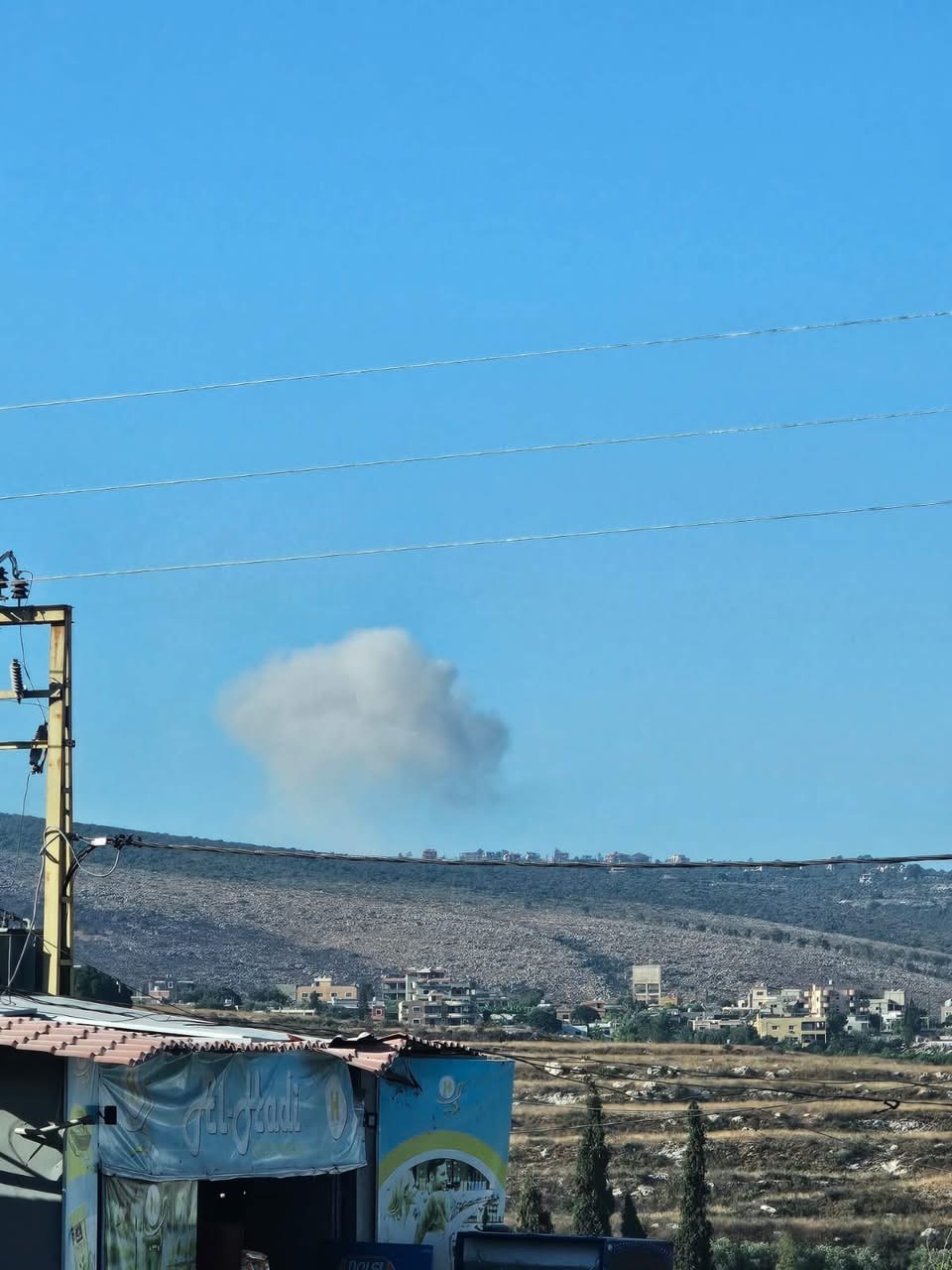 تفجير إسرائيلي في مجدل زون جنوبي لبنان