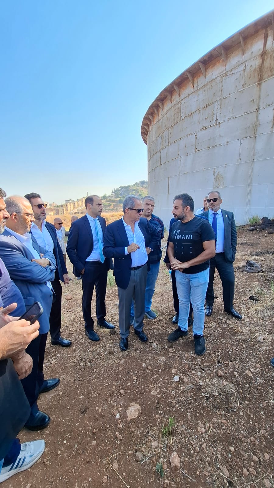 الصدي تفقد منشآت النفط والغاز في البداوي واطّلع على الخزانات وأعمال صيانة خط الغاز