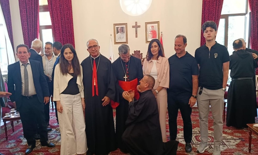 الراعي يستقبل كهنة وعلمانيين وافدين من أبيدجان