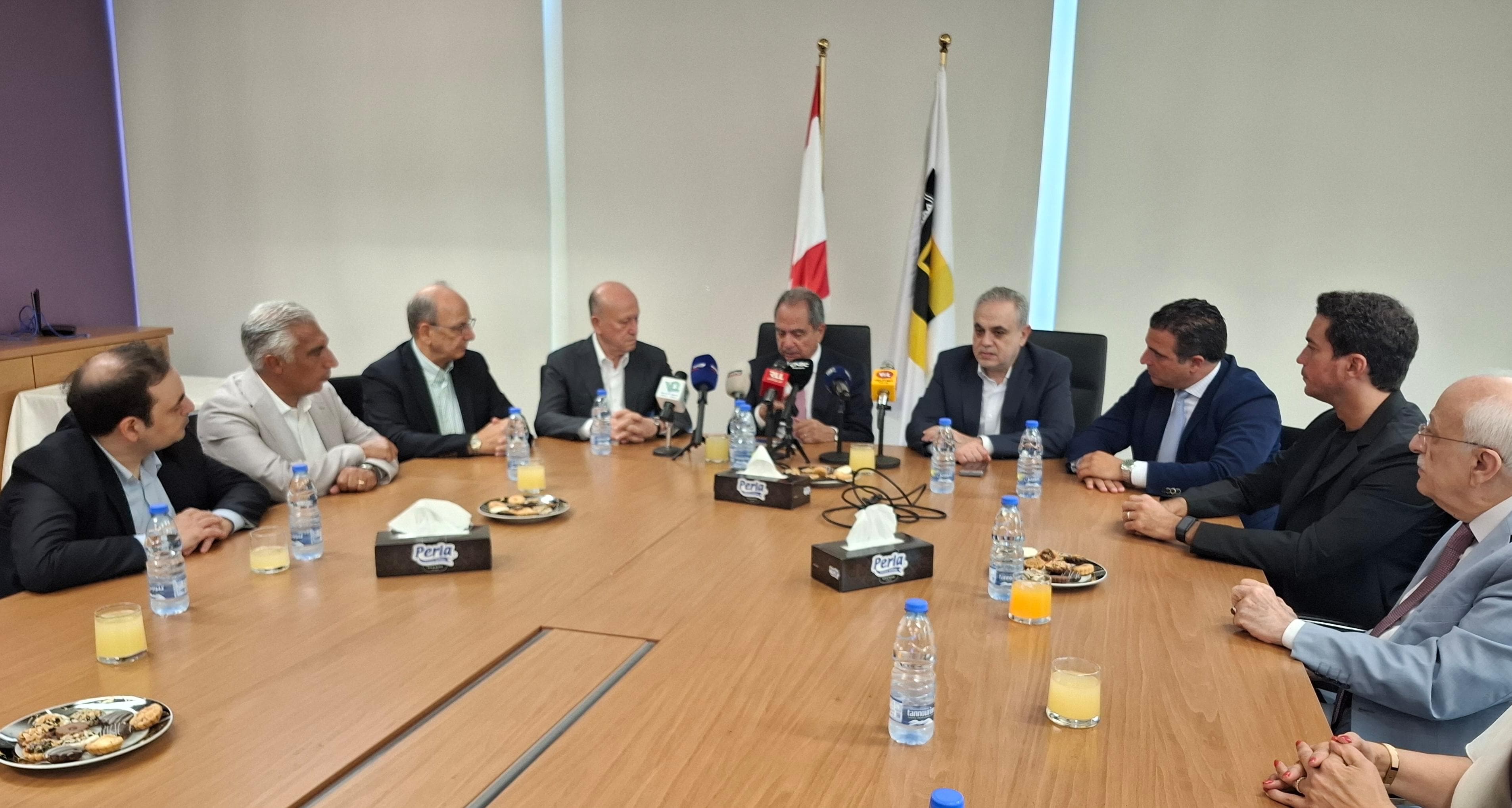 الصدي التقى نواب طرابلس ونقباء : اتفاق مبدئي لانضمام لبنان إلى مشروع جرّ الغاز وخطة جديدة لتوزيع الكهرباء