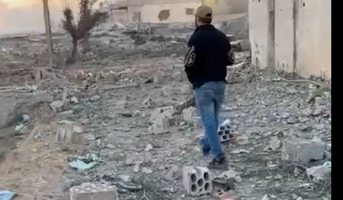 غارة فجراً على شعث
