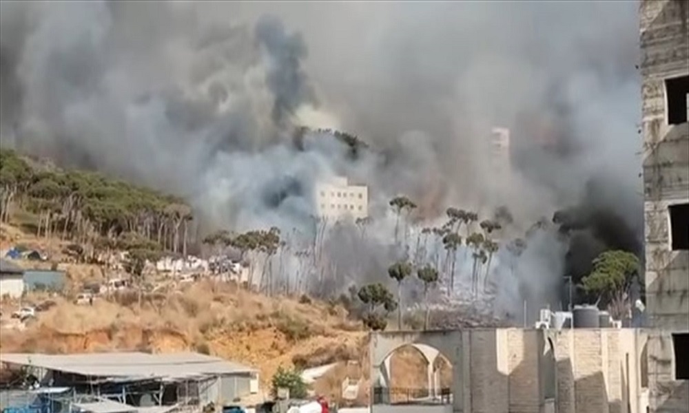 حريق كبير في الرويسات