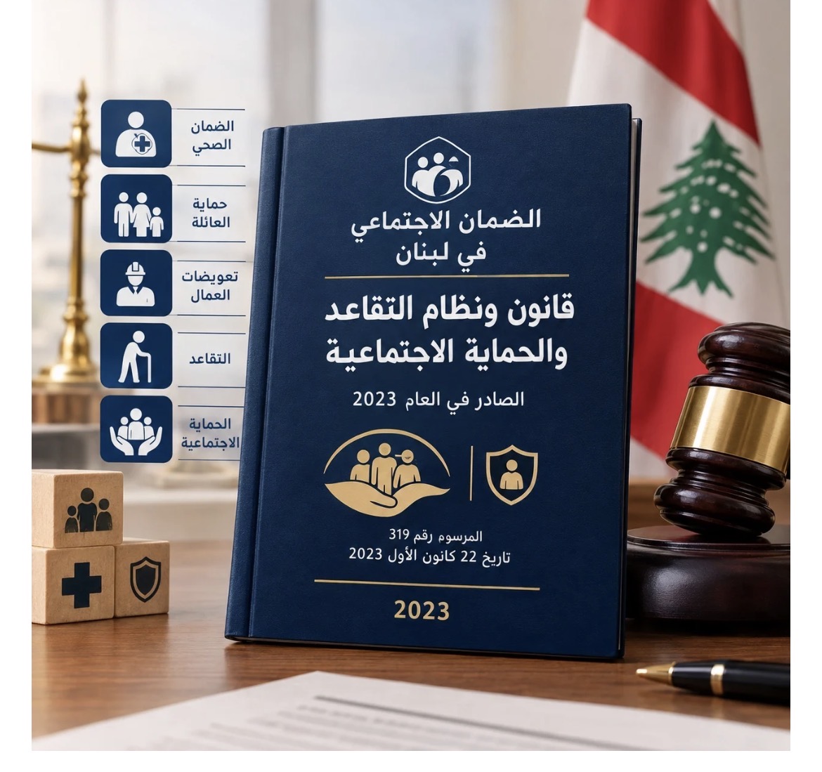 قانون التقاعد... راتب مدى الحياة لكل الموظفين
الزامي لمن هو دون الـ49 سنة واختياري من الـ58 الى الـ64 عاماً