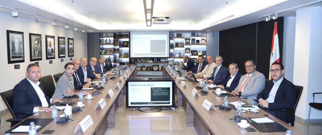 الهيئات الاقتصادية تناقش مع راي دبانة رؤيته حول إنشاء مجلس نقد في لبنان