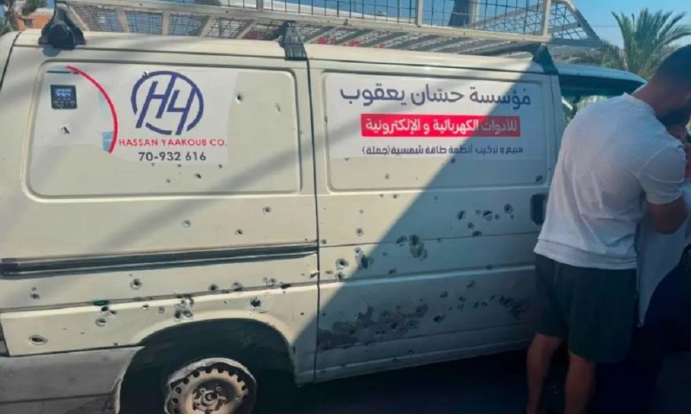 غارة استهدفت “فان” على طريق دوحة كفررمان