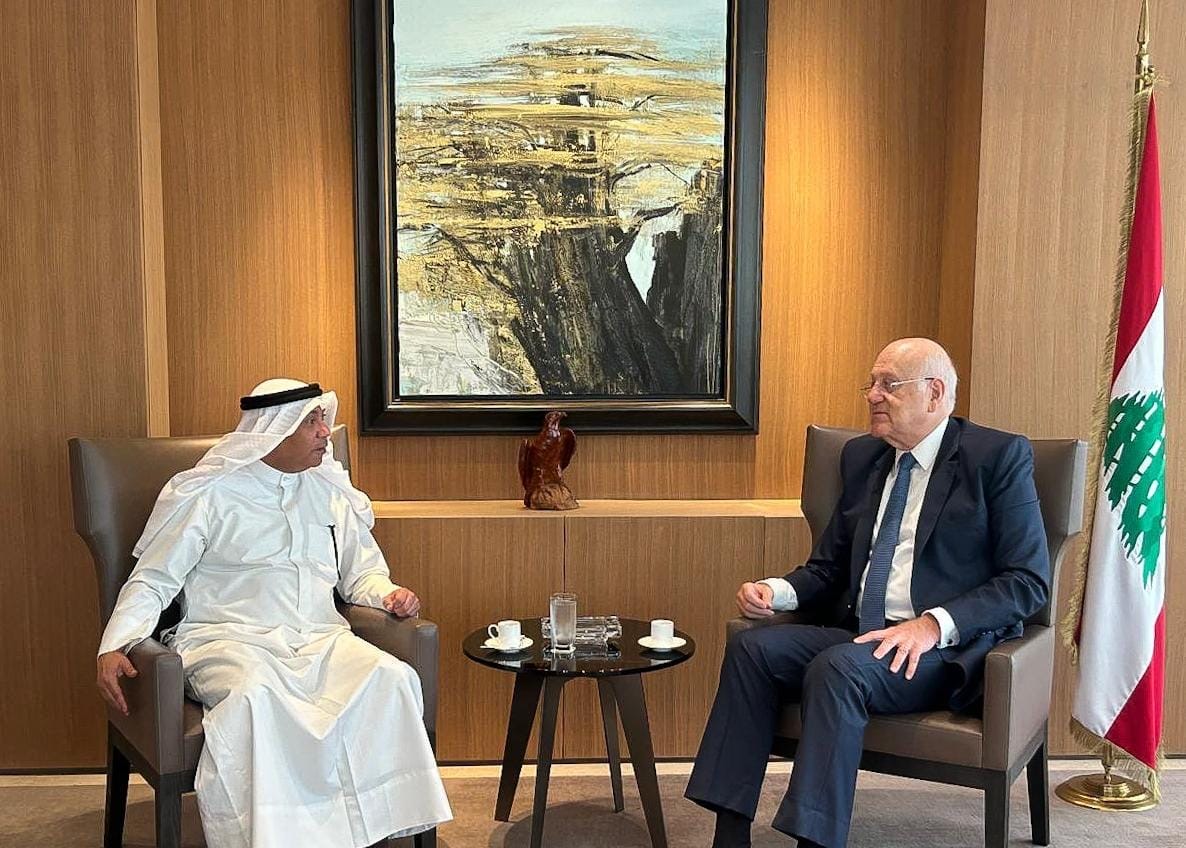 ميقاتي التقى سفير الكويت وبحث معه الأوضاع في لبنان