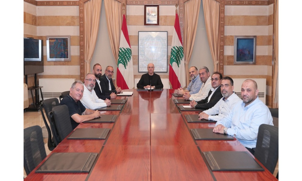 الحجار يبحث مع رئيس بلدية النبطية التحتا أوضاع البلدة