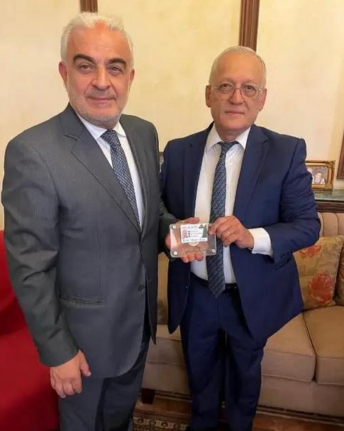 جمعية تجار الشمال كرمت رئيس مجلس إدارة “ORIENCO” في فرنسا