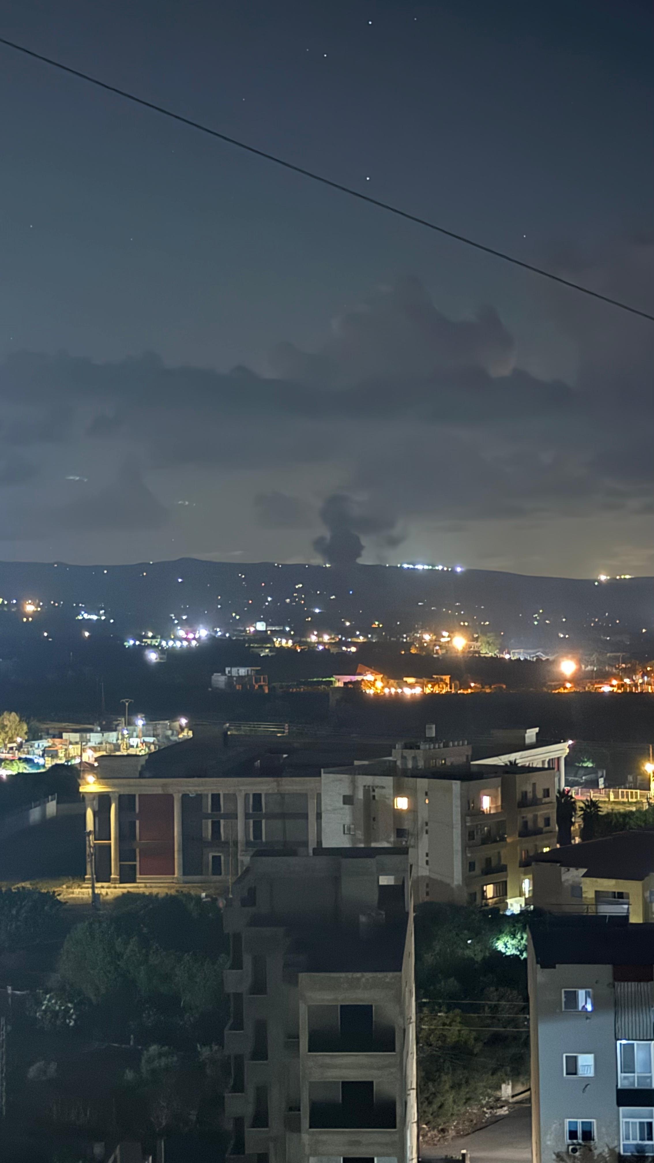 غارتان إسرائيليتان تستهدفان بلدة المنصوري جنوب لبنان