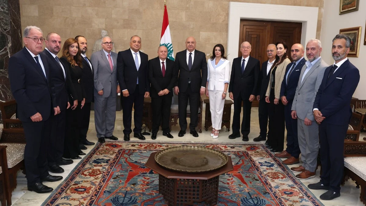 الأسمر من بعبدا: نسعى إلى إعادة تكوين تعويضات من تركوا العمل بين 2019 و2024